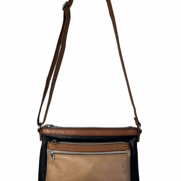 RELIC by FOSSIL Two Tone Brown and Light Brown Color Vegan Leather - Picture 15 of 15